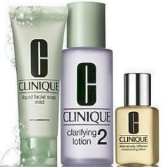 cliniques 3 step skin care system