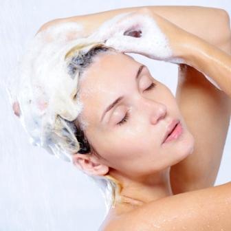 Washing hair