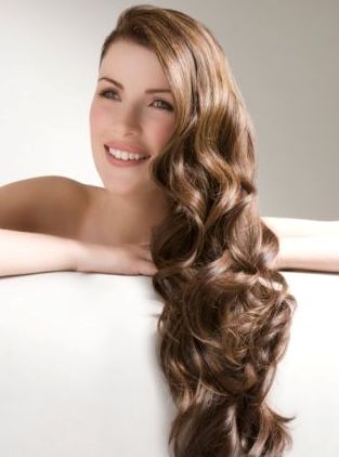 Curly hair extensions