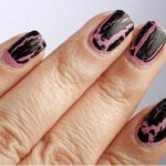 Crackle Finish Nail Art