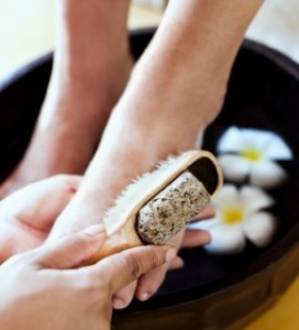 Exfoliate Your Feet 
