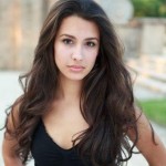 Wavy hairstyle with layers