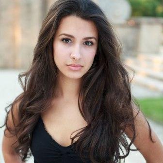 Wavy hairstyle with layers