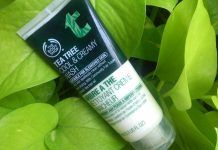 Tea Tree Cool and Creamy Wash by The Body Shop